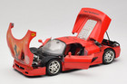 Ferrari F50 1 18 Michael Schumacher Signed Braccio   Gotz Bburago   Ms