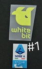 Sleeve Sponsor Soccer Patch Set Badge White Bit  Juventus Serie A   61