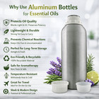 Essential Oil 8 Fl Oz Aluminum Bottle  Bulk All Natural Uncut  50  Oils