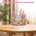 Easter Bunny Diamond Art Tabletop Kit 19 5 X 15 Cm Diy Decor