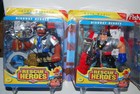 Vtg 2000 Fisher-price Rescue Heroes Sealed Lot Of 6 Figures Voice Tech   Vhs