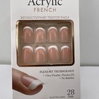 Kiss Salon Acrylic Revolutionary French Nails  Short  83605 Ksa15 - 28 Nails