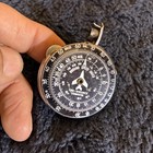 Vintage St  Christopher   Pilot Flight Computer Pocket Lighter Non Working