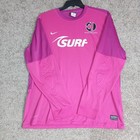 Nike Goalkeeping Dri Fit Football Soccer Jersey Shirt Pink Size Xl