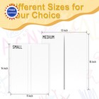 Trifold Poster Board 3pcs 21 X 14 Inches White Presentation Display Akonege