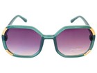 Sean John Emerald Green Vintage Retro Style Sunglasses W  Gradient Uv Lenses Nwt
