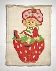 1981 Vintage Strawberry Shortcake Rug Complete 19x26   