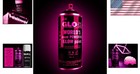 Glow In The Dark Spray Paint Acrylic 10 6 Oz Pink Light Activated Fabric Indo   
