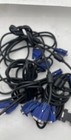 Vga To Vga Monitor Cable Hd15 Male Svga Pc Projector Display Lot Of 6