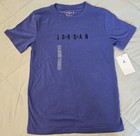 Nike Jordan Kids T Shirts Lot Of 3 Sz M 10-12 Yr Graphic Embroidered New