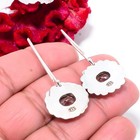 Aquamarine Handmade 925 Sterling Silver Earring 1 56 Sku22  Christmas Gift