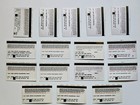 Vintage Walt Disney World Park Ticket Various Dates 1997-2005  lot Of 16  Used