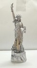 6 75  Statue Of Liberty With New York City Skyline Base Figurine  Souvenir Gift 
