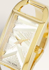 Michael Kors Mk  empire  Quartz Gold Dial Ladies Watch  21mm   mk4840 