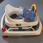 Vintage 1990s Model  9133  Fisher-price 3-stage Walker Toy Steering Wheel  White