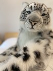 Rare Hansa Lifesize Snow Leopard Premium Plush Realistic Collectible Jumbo