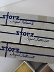 Lot Of 3 Vintage Surgical Medical Instruments Storz In Box Forceps Probe