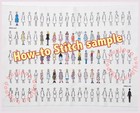 Japan Lecien Cosmo Pre-printed 100 Ladies Neesan Niisan Embroidery Cotton Cloth