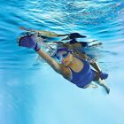 Swim Gloves Contoured Swimming Paddles Fitness Water Exercise Gloves