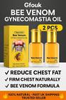 2x Bee Venom Gynecomastia Oil     Firming Chest   Treatment For Gynecomastia