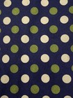 Vtg Brooks Brothers Black Label Blue Green White Dot Neat Foulard Tie 53l 4w