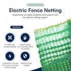 Premium 47    X 164    Electric Poultry Fence Netting Pre-assembled  14 Posts 
