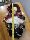 Antique Vintage Primitive Double Flip Doll Black   White Rare Beauty 13 