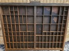 Vintage Hamilton New Departure Printer   s Type Tray 22    Letterpress Shadow Box