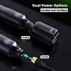 Dragonhawk Atom Wireless Tattoo Gun Pen Machine Kit - Complete Beginner Tattoo