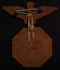 Wwii Patriotic  remember Pearl Harbor  Leather Medal Badge Pin - Ww2 Home Front