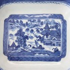 Antique Chinese Canton Porcelain Covered Vegetable Dish 19thc