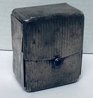 German Sterling Silver Gents Folding 4 Unit Accordion Cigarette Case 12 72 Oz 