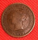 1886 Canadian Large Cent