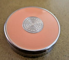      Vtg Gemey Richard Hudnut Rouge Compact Peach Enamel Unused Art Deco