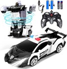 Remote Control Car - Transform Robot Rc Cars Contains All Batteries  One-butt   