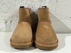 New Ugg Classic Mini Ii Boot Chestnut Suede 1016222 Women s Sz 8-9