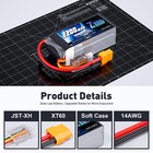 2x Zeee 3s Shorty Lipo Battery 2200mah 11 1v 50c Xt60 For Rc Car Truck Heli Quad