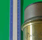 Darlot Opticien Paris Camera Lens Brass Antique Large 19th Century 