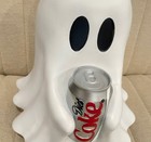 Coca-cola Ghost Figurine Holding Diet Coke Can Halloween Decor