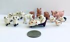 15 Vtg Hagen Renaker Miniature Nativity Lamb Tiny Pig Nursery Rhymes Wolf In Bed