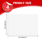 Blank Car Magnets  17  X 12   2 Pack Car Door Magnets Signs For Vehicle  Rounded
