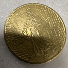 1999 France 50 Euro Cent Coin Aluminum-bronze Gold Km 1288 Fineness 0 92