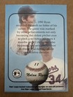 1993 Guyana Nolan Ryan Farewell Stamp Cards - Nolan Ryan  11  350