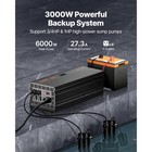 Sump Pump Battery Backup System 3000w Lcd Auto Switches To Battery Inverter
