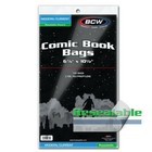100  Bcw 2-mil Current Resealable Bags   E  Gerber Comic Acid Free 24pt Boards