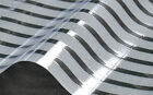 Stripe Frosted Glass Film Static Cling Office Bedroom Bathroom Home Window Tint