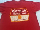 70   s Corona Beer Shirt Large New Nos Mexico Beach Club California Cerveza Vintag