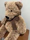 Fao Schwarz Teddy Bear Plush   22    Toy Bear Brown  Classic Plush Stuffed Animal
