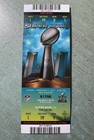 Super Bowl Li Ticket 2017 - Patriots Vs Falcons - Authentic Ticket W lanyard    