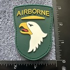 Army Airborne 2x3 Pvc Morale Patch Hook Backing Brand New